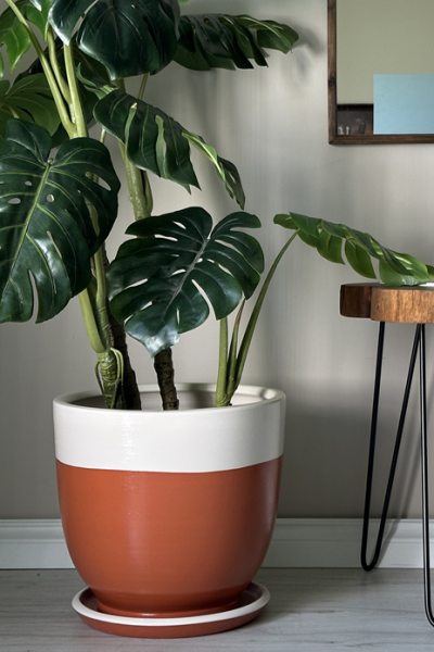 Klasik Saksı-Kiremit Ekru