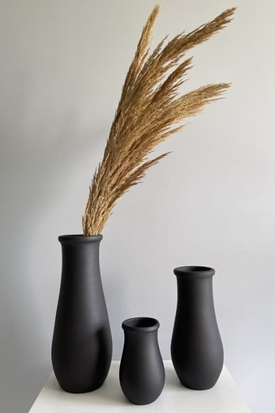 Odka Klasik 3\'lü Vazo Seti  (15cm-25cm-35cm)