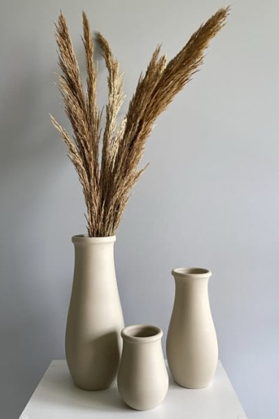 Odka Klasik 3\'lü Vazo Seti  (15cm-25cm-35cm)