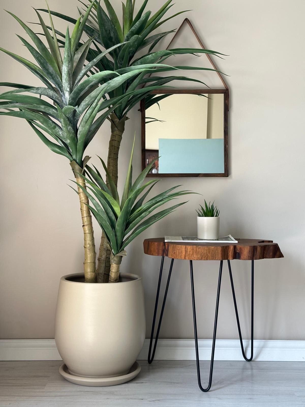 50 Litre Büyük Boy Armut Saksı Tabaklı Yükseklik:44cm Çap:27cm