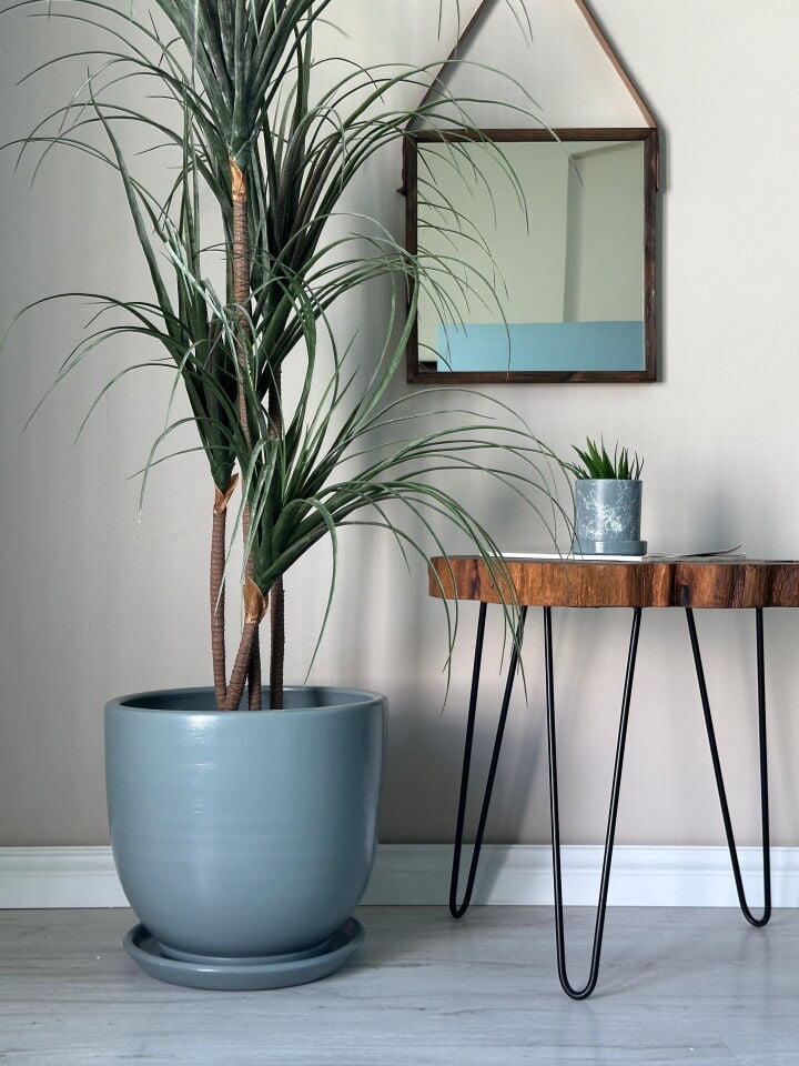 Klasik Saksı Tabaklı-Füme