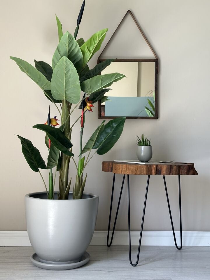 Klasik Saksı Tabaklı-Granit