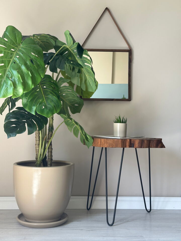 60 Litre Büyük Boy Klasik Saksı Tabaklı Yükseklik 46cm Çap 46cm