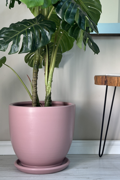 Klasik Saksı-Pembe H:23cm X Çap:25cm (10 Litre)