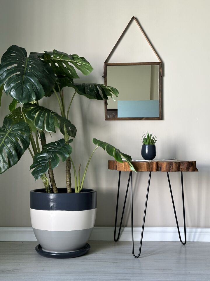 Lily Seri 60 Litre Büyük Boy Klasik Saksı Tabaklı Yükseklik 46cm Çap 46cm