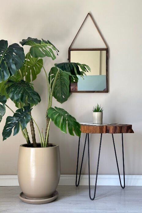 Armut Saksı Tabaklı Yükseklik:32cm Çap:26cm