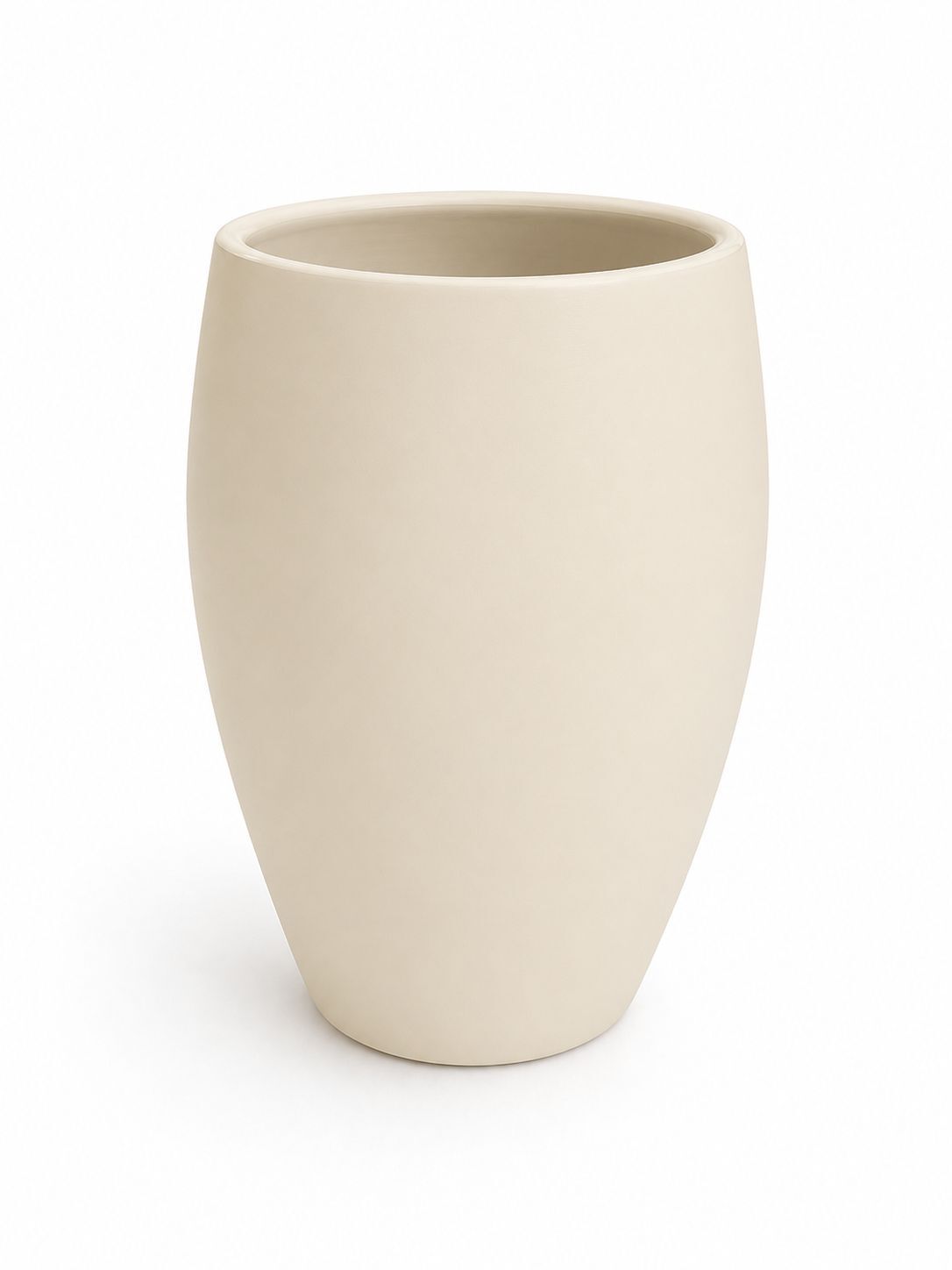 Küp Vazo/Saksı Tabaklı Yükseklik 60cm Çapı 33cm