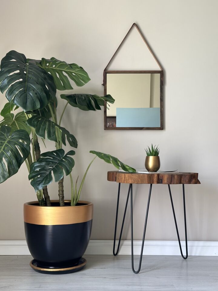 Lily Seri 60 Litre Büyük Boy Klasik Saksı Tabaklı Yükseklik 46cm Çap 46cm