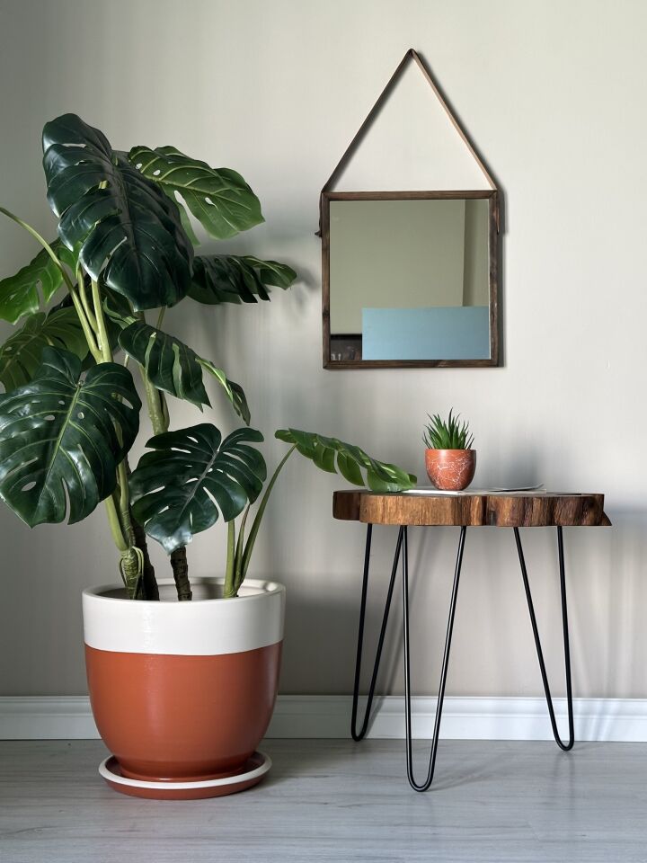 Lily Seri 60 Litre Büyük Boy Klasik Saksı Tabaklı Yükseklik 46cm Çap 46cm