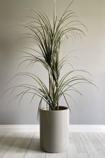 Silindir Saksı -Granit H:30cm X Çap: 25cm (20 Litre)