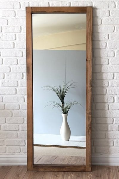 Odka Ahşap Çerçeve 175cmX70cm Ceviz Renk (Aynasız)
