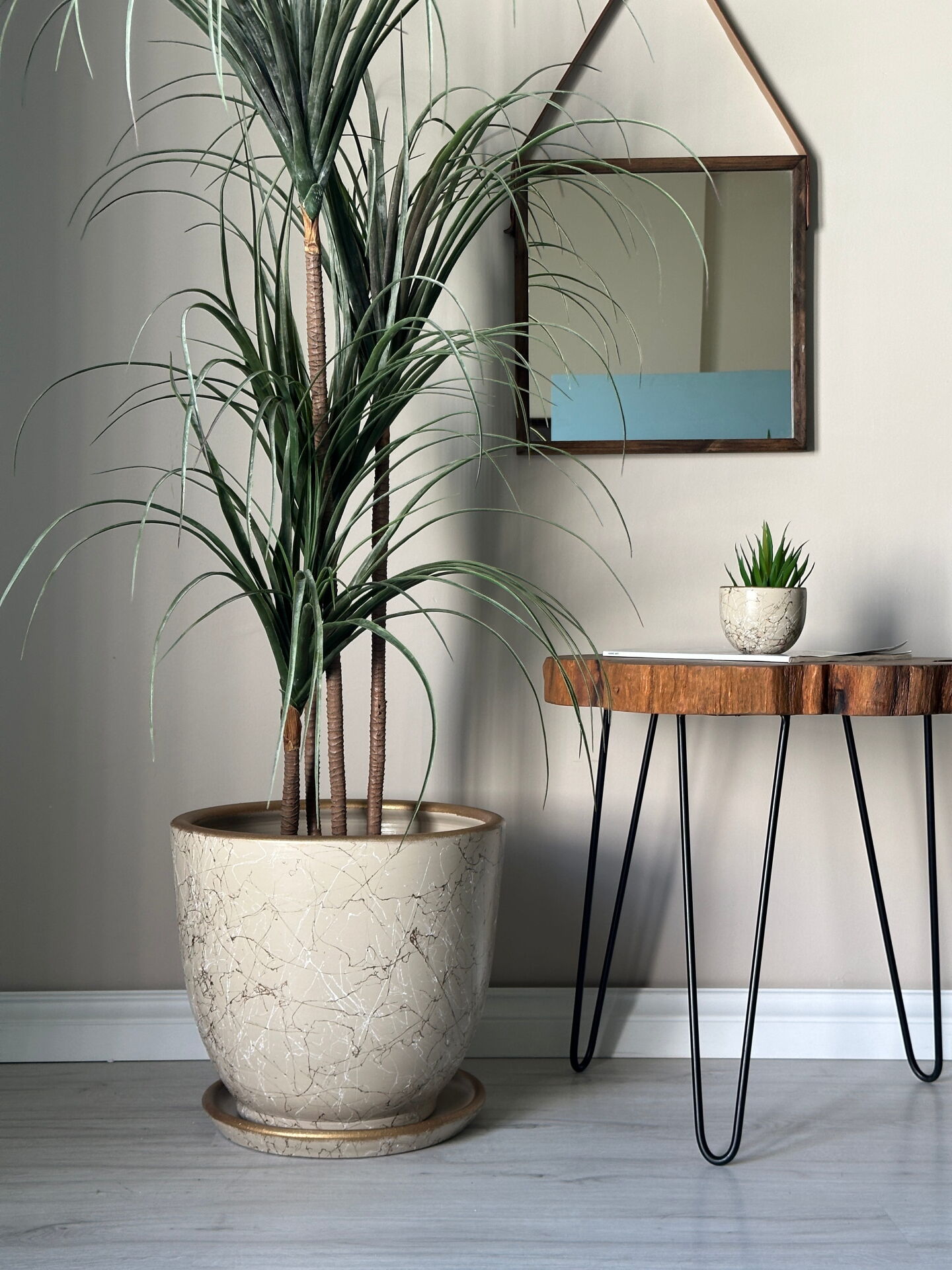 10 Lt Saksı Klasik Saksı Tabaklı Yükseklik 23cm Çap 25cm