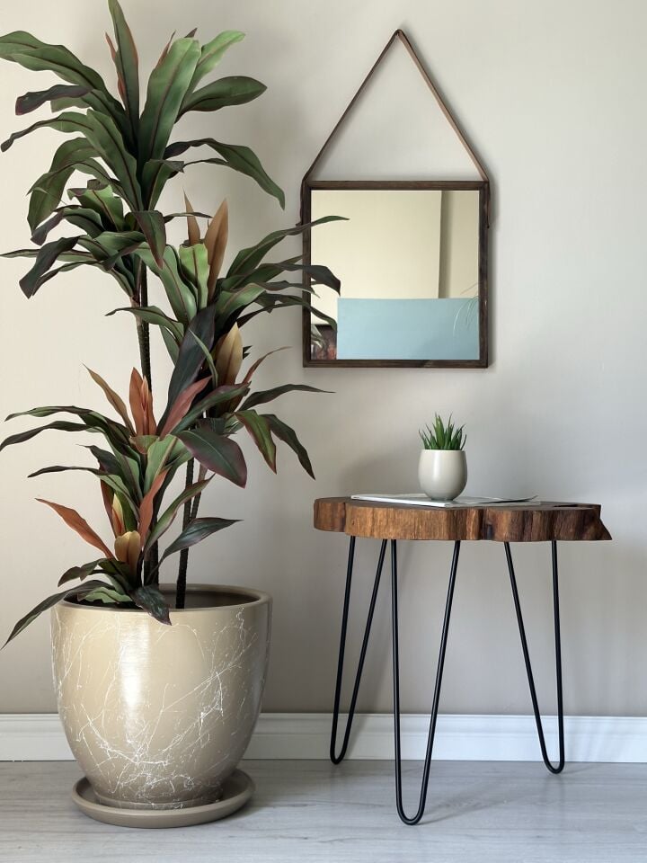 Mia Seri Klasik Saksı Tabaklı Yükseklik 38cm Çap 40cm