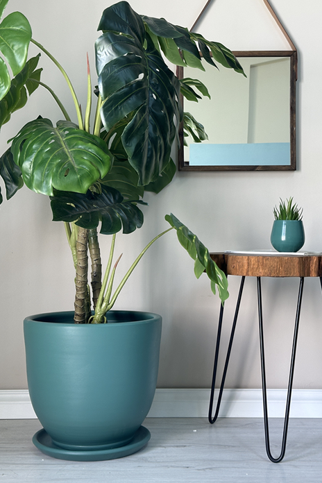 Klasik Saksı-Zümrüt H:23cm X Çap:25cm (10 Litre)